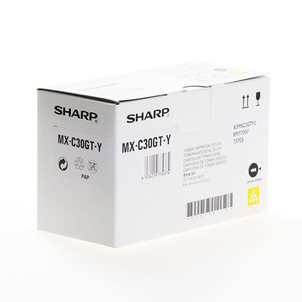Original - Sharp MXC-30GTY - Toner gelb