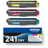 Original Brother - TN-241CMY Toner Set MultiPack CMY