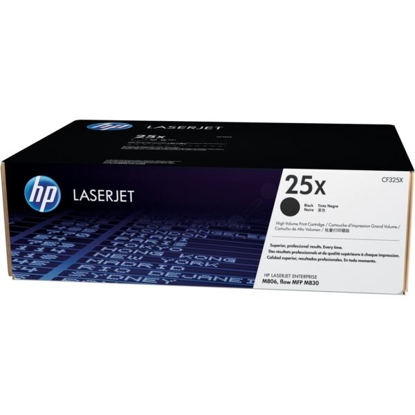 Original HP - Toner schwarz CF325X / 25X