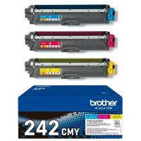 Original Brother - TN-242CMY Toner Set MultiPack CMY