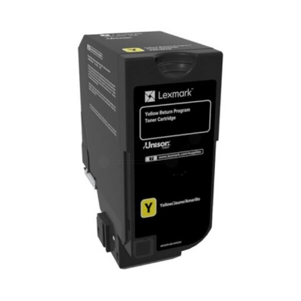Original Lexmark - Toner gelb 74C0S40